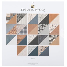 DCWV Printed Cardstock Paper 12x12, 36 Sheets of Scrapbook Paper for Crafts and Card Making, Double Sided Heavy Duty Cardstock with Foil Accents - Urban Street