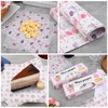 Bekecidi Wax Paper Greaseproof Food Wrapping Paper, 100 Sheets Rose