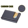 TROIKA TR-CCA30-CB Real Carbon Fiber Credit Card Case, Card Clip