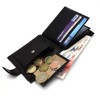 ODS:UK Mens RFID Blocking Safe Soft Leather Tri Fold Wallet