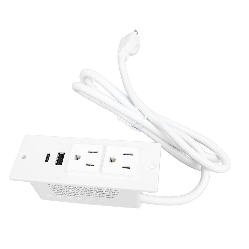 Conference Recessed Power Strip Table Socket Furniture Outlet PD 20W