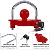 Turnart Trailer Lock for Standard Towing Hitch, Easy Assembly, Anti-theft