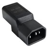 2 Pack IEC320 C14 Male to Nema 5-15R PDU USA