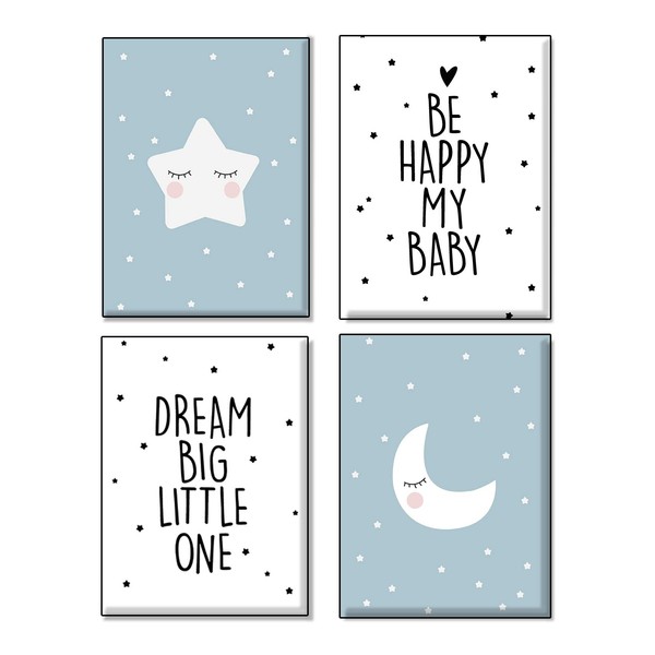 4Good Epictures Cute Nursery Pictures in Different Designs for Boys