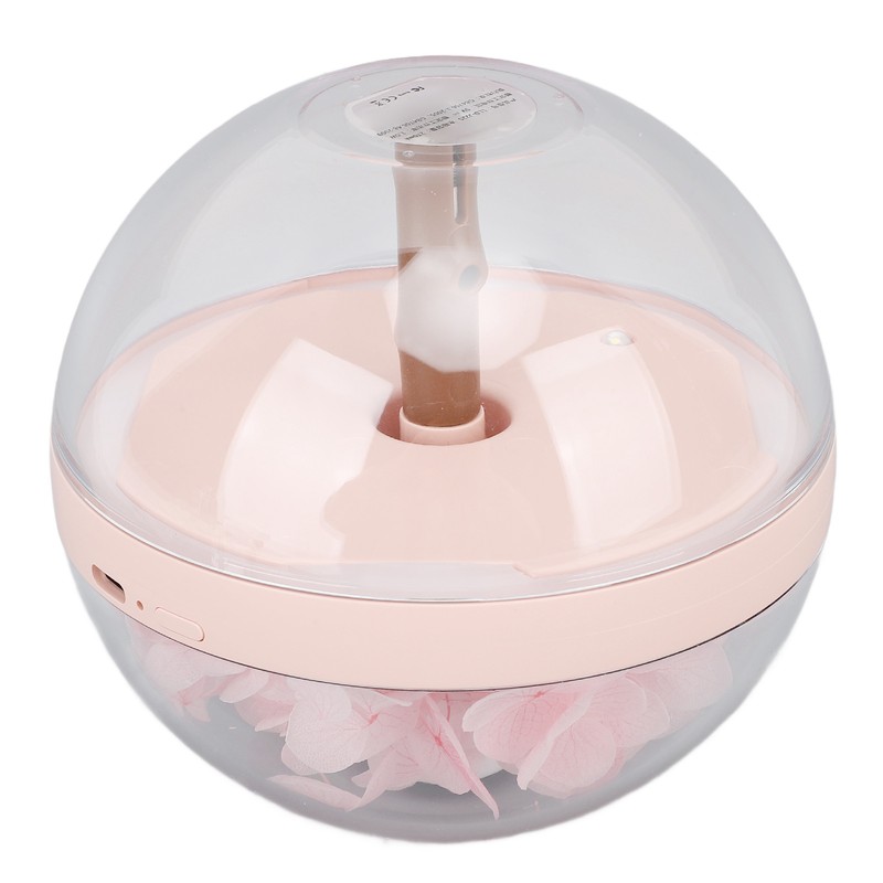 Essential Oil Diffuser Mini LED 270ml Pink Eternal Flower Aroma