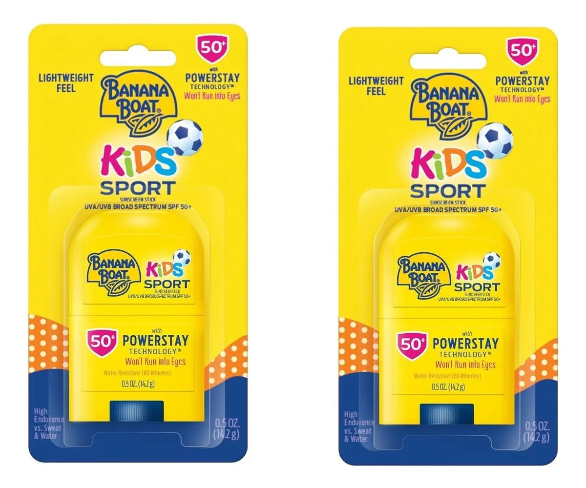 2x Banana Boat Kids Sport Spf 50 Protetor Solar Original Eua