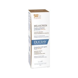 DUCRAY, Melascreen Fluido Protector Solar FPS 50+, Antimanchas, Para Piel Normal a Mixta, 50 ml
