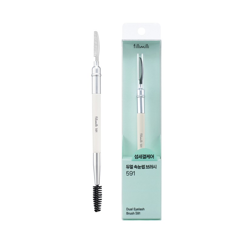 Fillimilli Dual Eyelash Brush 591 (RENEWAL) - Fillimilli Dual Eyelash
