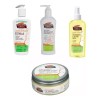 Kit Anti Estrías Y Embarazo Bálsamo Crema Loción Y Aceite