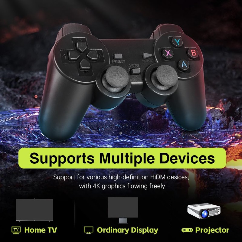 Retro Video Game Console Built in 20000+ Games, 4K HDMI