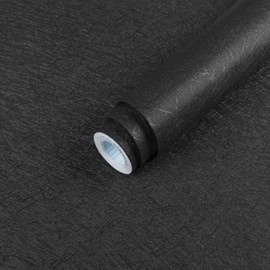 Papel pintado autoadhesivo de color gris oscuro, papel de contacto para encimera de baño, extraíble e impermeable, 15.7 x 118 pulgadas, envoltura de vinilo de cocina para encimeras de gabinetes