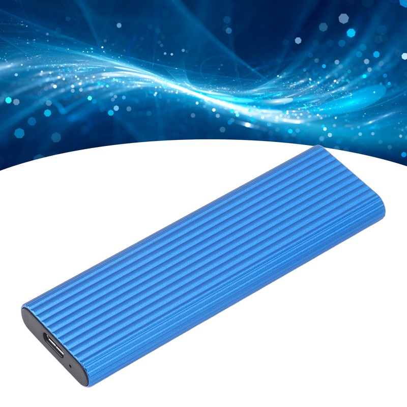 M.2 SSD Enclosure Adapter Tool Free Aluminum Alloy Shell High
