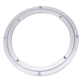 Gorgeri Table Bearing Swivel Plate, Heavy Duty Aluminium Alloy Rotating Bearing Plate, Rotary Table, Round Dining Table, Rotating Tray, Round Table Bearing, Table Tool