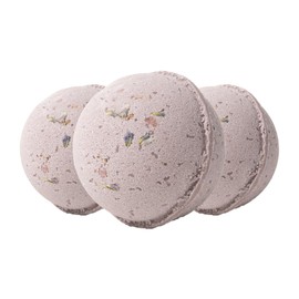 Pacha Soap Co. Froth Bath Bomb, 3-Pack - Scents of French Lavender, Nourishing, Moisturizing, Naturally Derived & Handcrafted in The USA