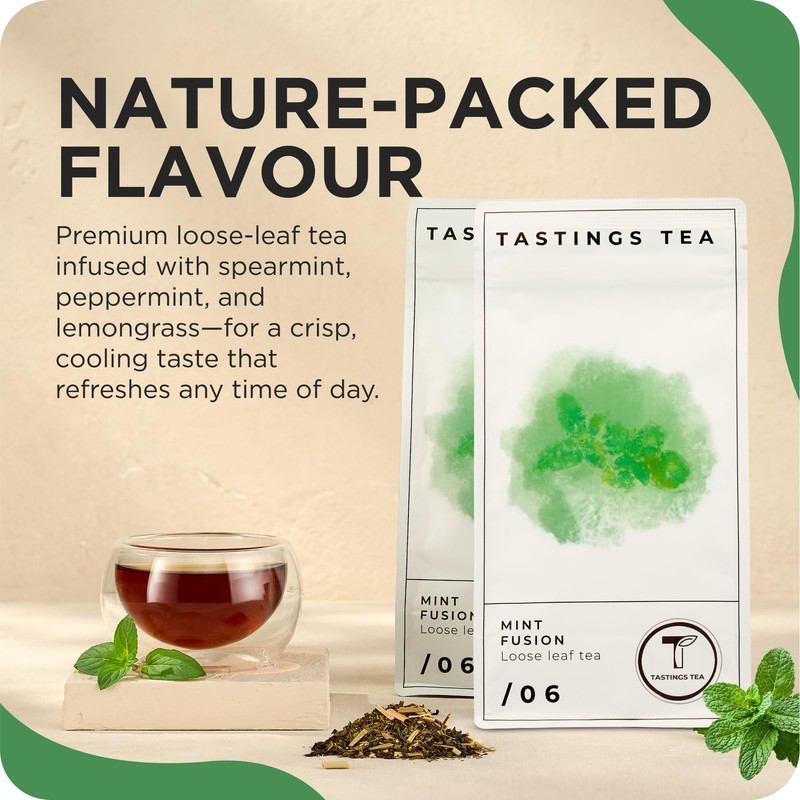 Tastings Tea Mint Fusion - 4.5 oz Loose Leaf |