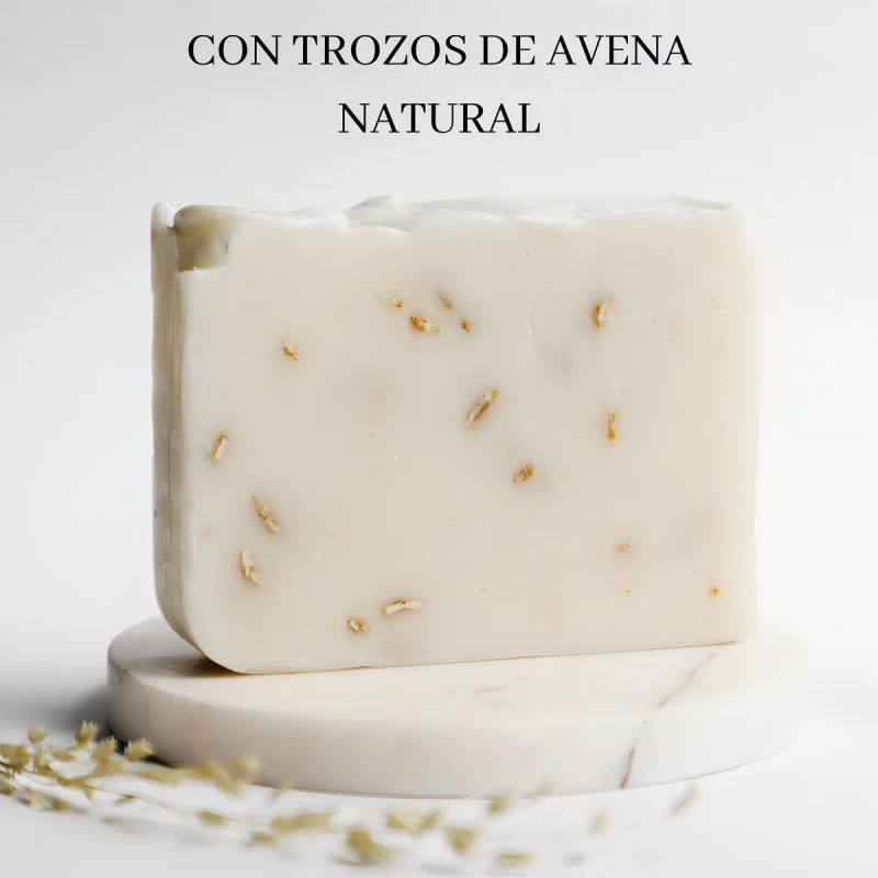 Jabón Amolli Avena Natural Tocador Redondo Pack 100x20g