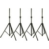 4X Adjustable Height 39"-72" Universal DJ PA Speaker Tripod Stand