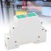 DIN Rail Voltmeter, DC 11V-310V DC Voltage Meter, Digital Display,