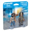 Playmobil 71505 Tactical Police with Thief DuoPack, thrilling action, rescue