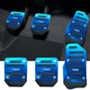 Flygun Pack-3 Car Non-Slip Pedal Pads Set, Accelerator Pedal Covers,