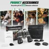 BOSTRON 10x50 Binoculars with Independent Eyepiece Adjustment for Outdoor