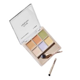 2 types of brushes provided The Saem Cover Perfection Concealer Palette 2colors / 브러쉬 2종 증정 더샘 커버 퍼펙션 컨실러 팔레트 2colors