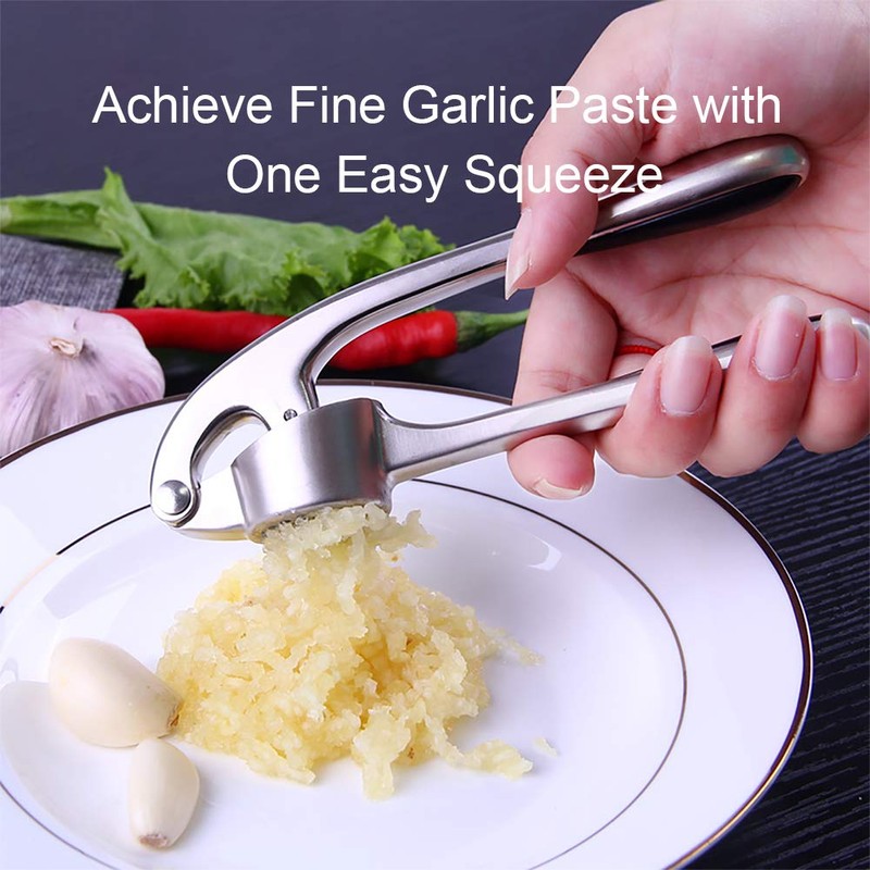 Garlic Crusher, Garlic Mincer to Press Clove and Smash Ginger