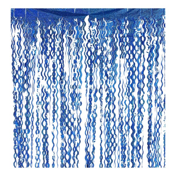 PATIKIL 3 Pack Party Backdrop Decoration, 1mx2m Tinsel Streamer Foil