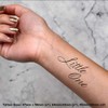 4 x 'Little One' Temporary Tattoos - Water Resistant, Skin-Safe,