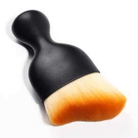 AOCISKA Car Interior Detailing Brush,Soft Bristle Cleaning Brush Car Detailing Brush Dusting Brush,Car Interior Cleaning Tool,Auto Detail Brush Car Dash Duster Brush (Brown)