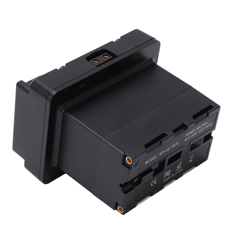 V Mount Battery to NPF NP‑F970 F960 Battery Converter Adapter