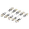 10Pcs Bi Pin Bulbs 12LED 1.2W G4 LED Bulb for