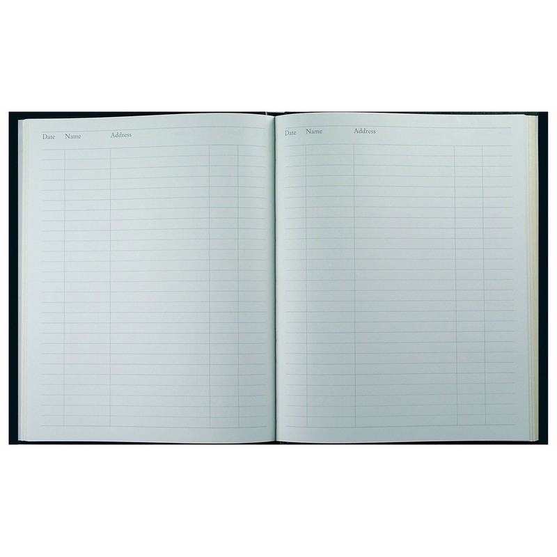 Collins 40 Visitors Book Assorted Colours