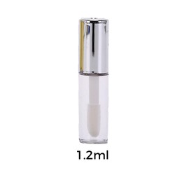 Mini Reusable Empty Clear Plastic Lip Gloss Balm Tube Bottle DIY Lipstick Container Vials