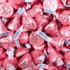 Pink Candy Kisses 1lb (approx. 100 pcs) - Milk Chocolate