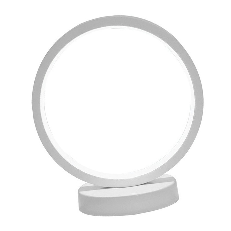 Circle Table Lamp Bedside Decorative Lamp Innovative LED Night Light