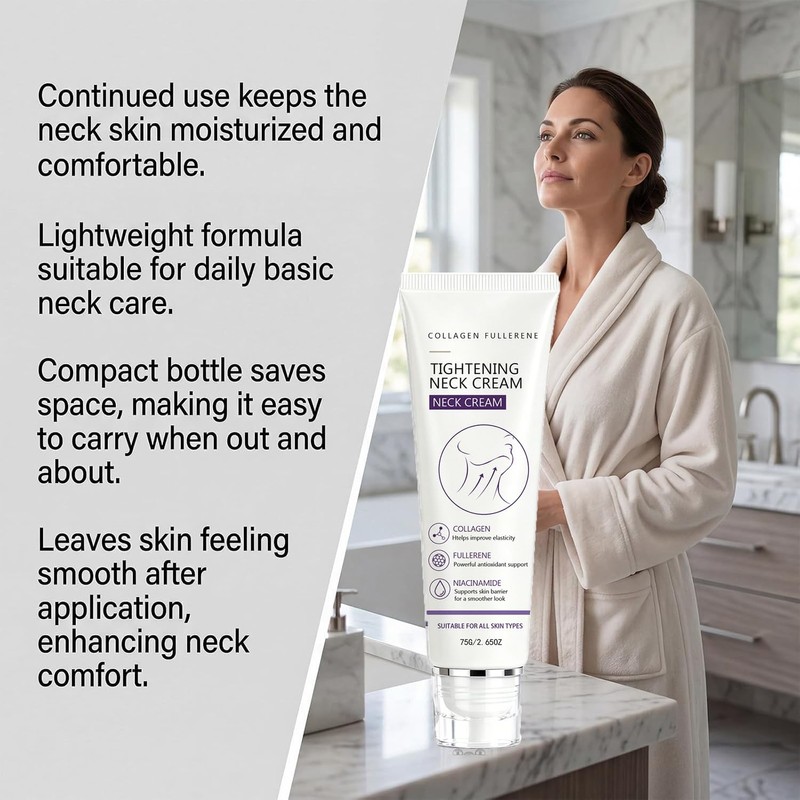 Magec Cream|Magic Collagen Fullerene Neck Cream|Tighten and Lift Firming Neck