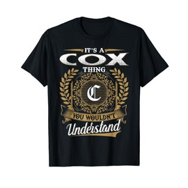 It's A COX Thing You Wouldn't Understand Name Classic T-Shirt