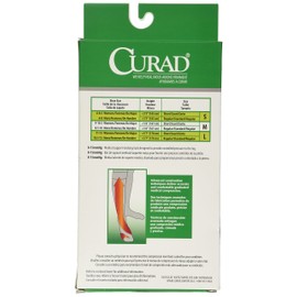 Medline Curad MDS1713ABH Knee-High Compression Hosiery, 8-15 mmHg