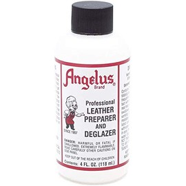 Angelus Paint Leather Preparer and Deglazer, 5 Ounce jar New
