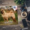 2025 2026 Shar Pei Calendar - Dog Breed Monthly Wall
