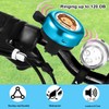 Children's Bicycle Bell with 1 Sticker in Different Patterns -