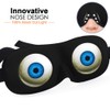 Tphon Eye Sleep Mask Funny Blindfold for Women Men Kid,