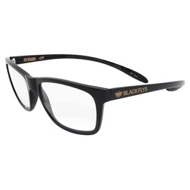 Black Flys Neck Hanging Fly Reader (Shiny Black, 1.75, x)