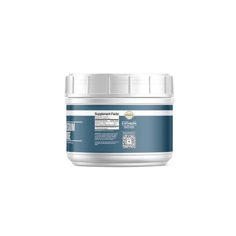 Earthborn Elements Magnesium Chloride (2 lb), Dietary Supplement, Great Source