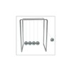 Small Silver Newtons Cradle