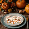 50PCS Thanksgiving Scratch Off Game Cards