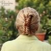 Parcelona French Rake Large Tortoise Shell Cellulose Jaw Hair Claw