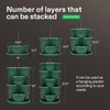 VIVOSUN 5 Tier Vertical Gardening Stackable Planter for Strawberries, Flowers,