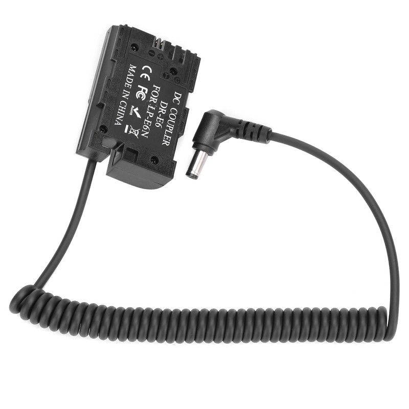 DC Port to LPE6 Full Decoder Dummy Battery Fit for